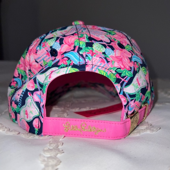 Lilly Pulitzer Run Around Hat - 3 Total, 1 Size Fits All, Multicolor/Patterns - Picture 3 of 10